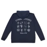 ストライクウィッチーズ パーソナルマーク 薄手ドライパーカー/NAVY-XL 1