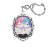 双子のラム&レム アクリルキーホルダー 1