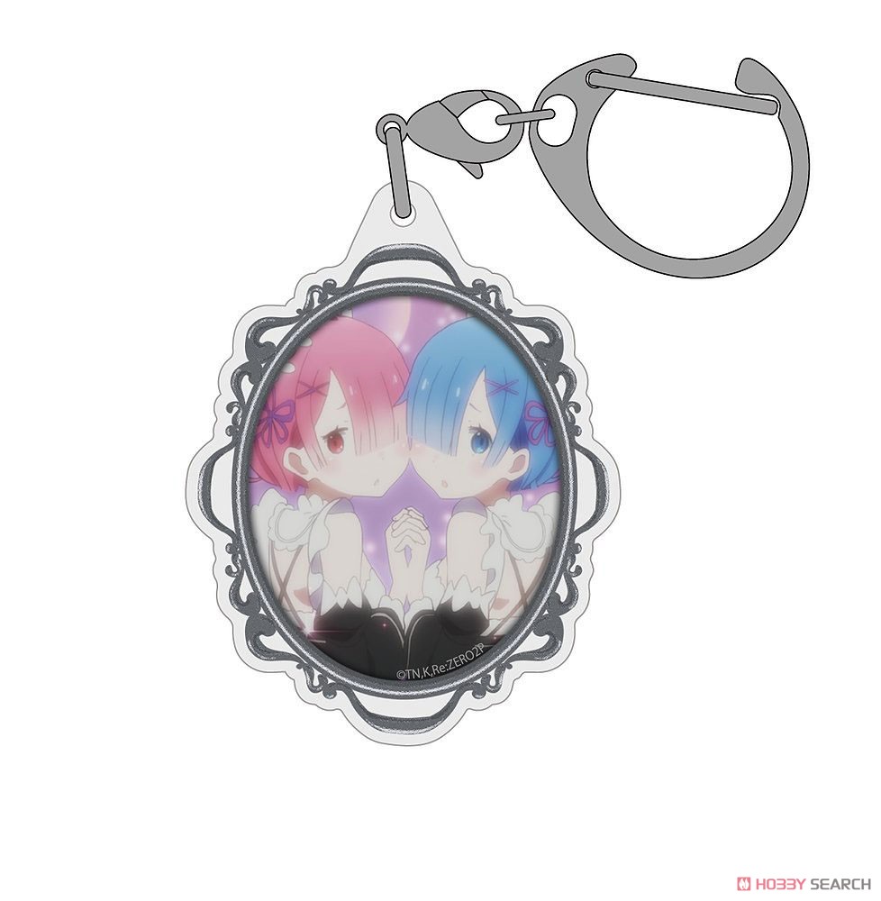 双子のラム&レム アクリルキーホルダー 2