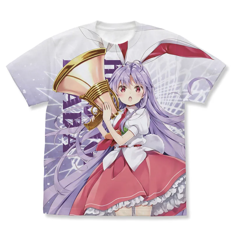 鈴仙・優曇華院・イナバ フルグラフィックTシャツ なつめえりver./WHITE-XL