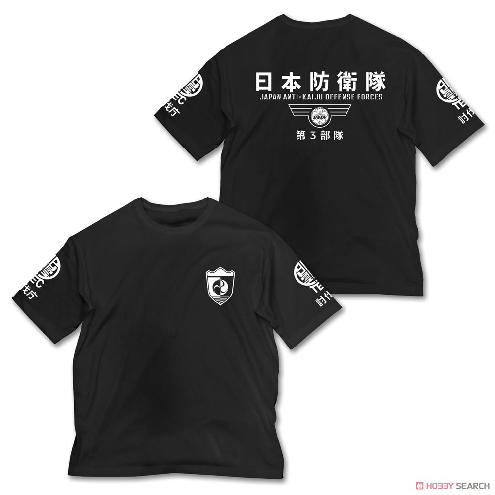 第3部隊 ビッグシルエットTシャツ/BLACK-L 2