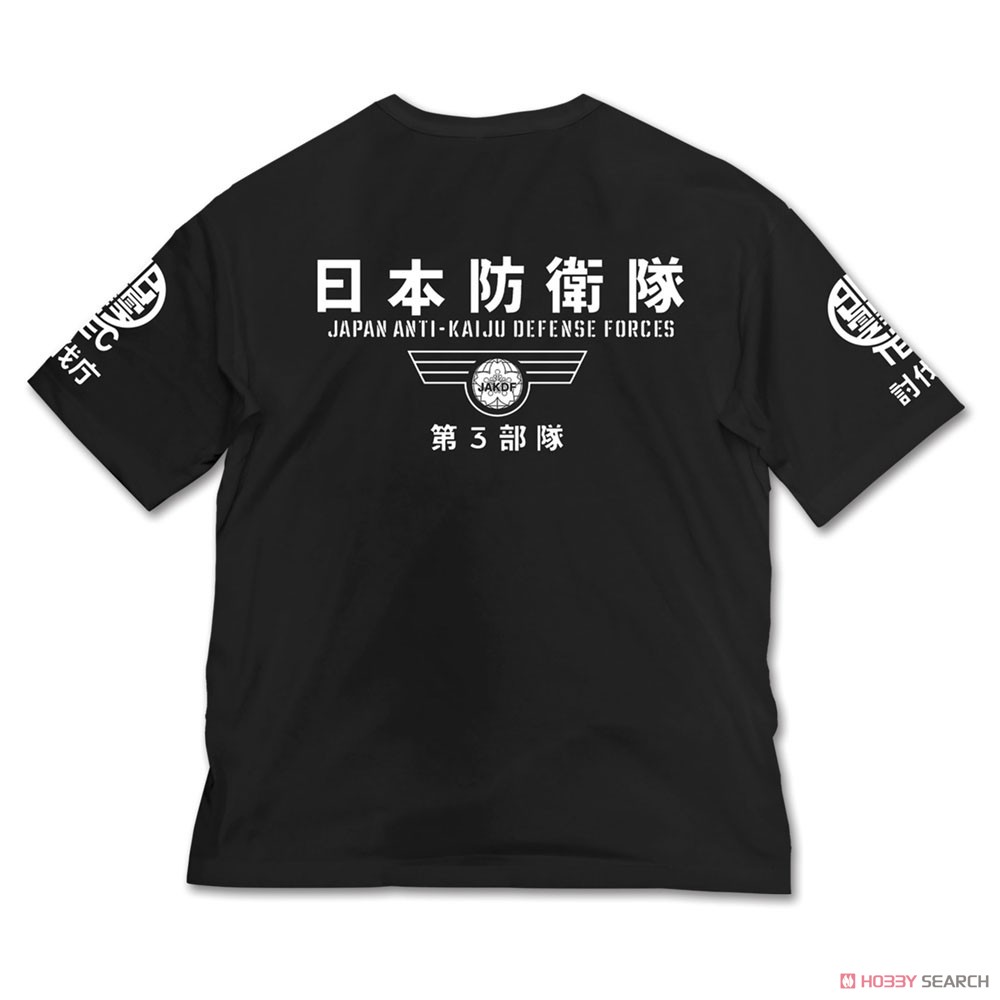 第3部隊 ビッグシルエットTシャツ/BLACK-L 4