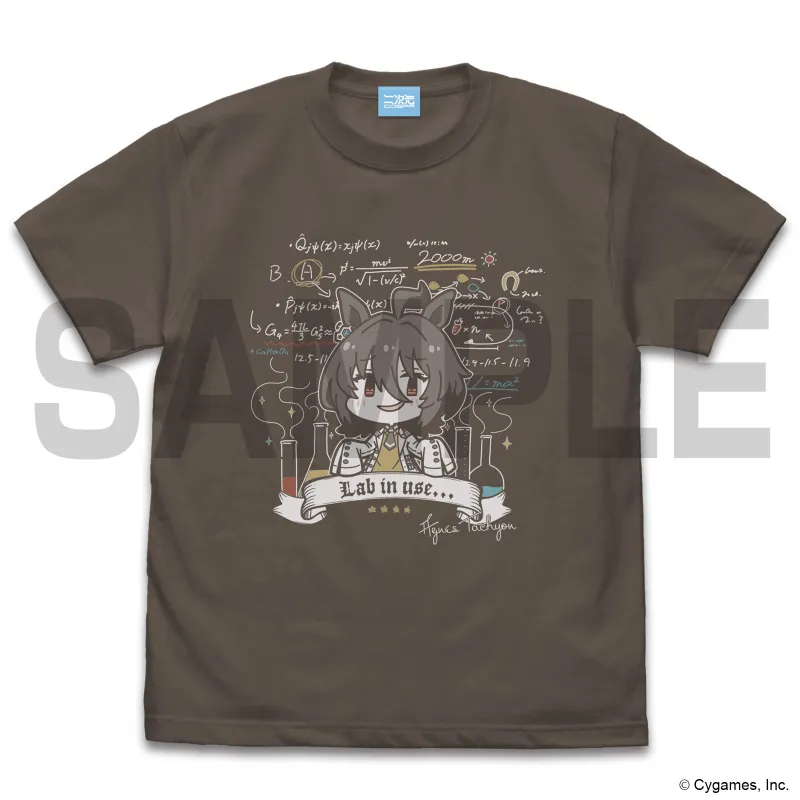 アグネスタキオンの実験中 Tシャツ/CHARCOAL-XL