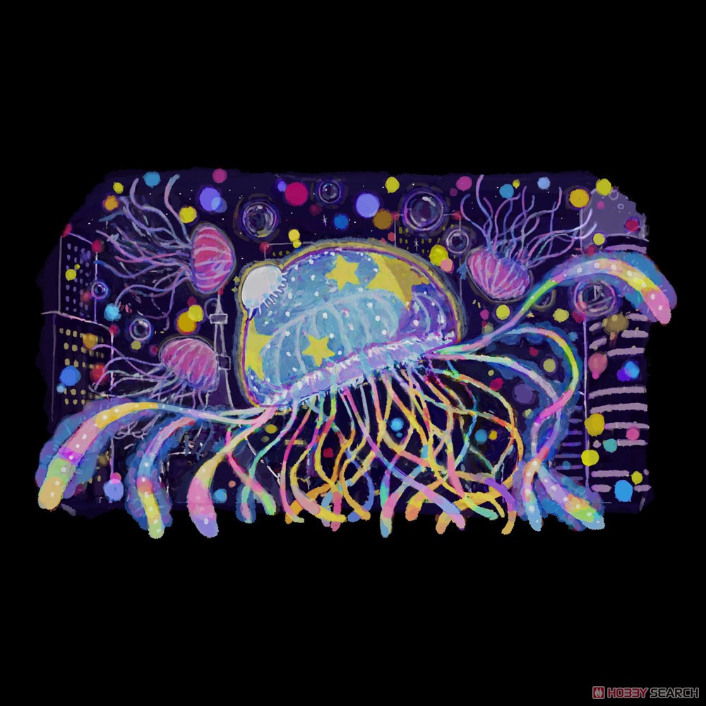 まひるの壁画 フルカラーTシャツ/BLACK-S 3