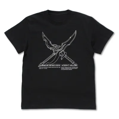 カサカの毒牙・ナイトキラー Tシャツ/BLACK-S