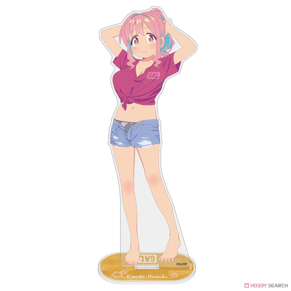 描き下ろし 穂月かえで アクリルスタンド(大)銭湯上がりのお着替えVer. 2