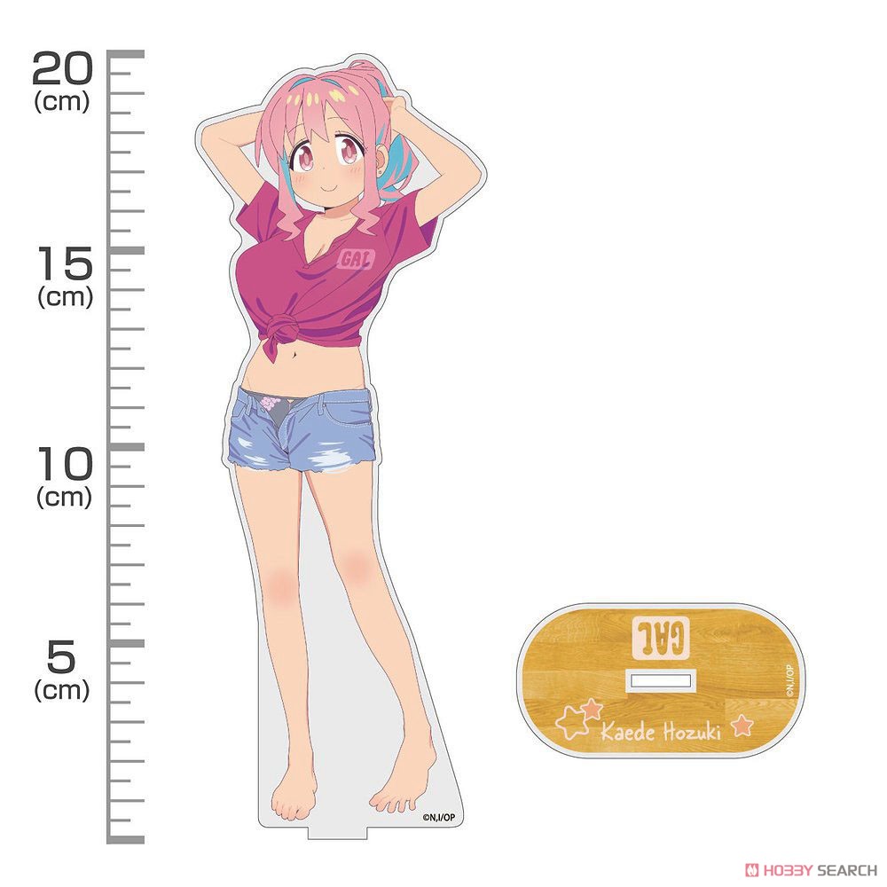 描き下ろし 穂月かえで アクリルスタンド(大)銭湯上がりのお着替えVer. 3