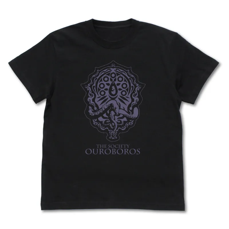 身喰らう蛇《ウロボロス》 Tシャツ/BLACK-S