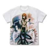 牧瀬紅莉栖 フルグラフィックTシャツ/WHITE-L 1