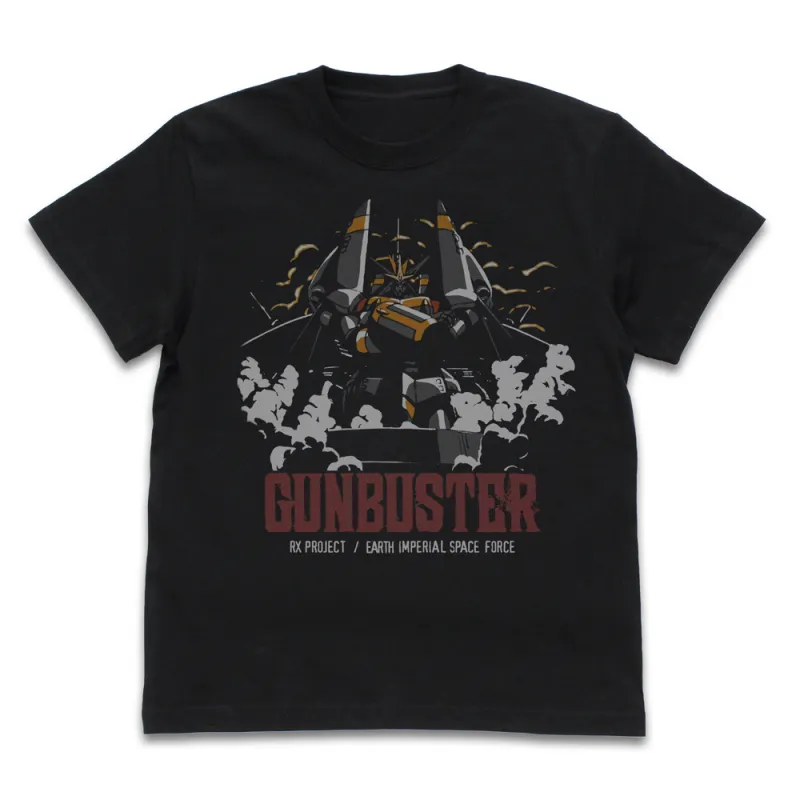 発進!ガンバスターTシャツ/BLACK-L
