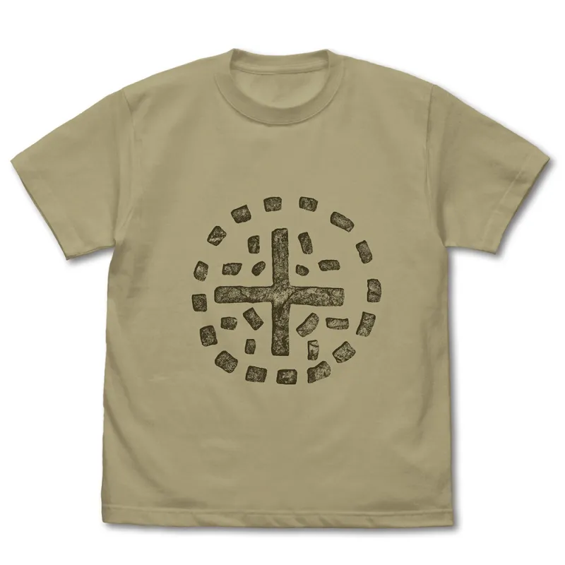 インファント島の紋章 Tシャツ/SAND KHAKI-L