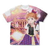 描き下ろし 高海千歌 フルグラフィックTシャツ ソロコンサートver./WHITE-S 1