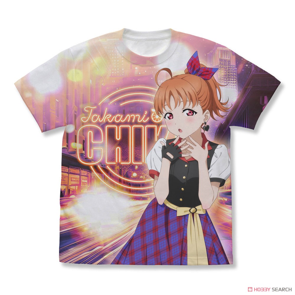 描き下ろし 高海千歌 フルグラフィックTシャツ ソロコンサートver./WHITE-M 2