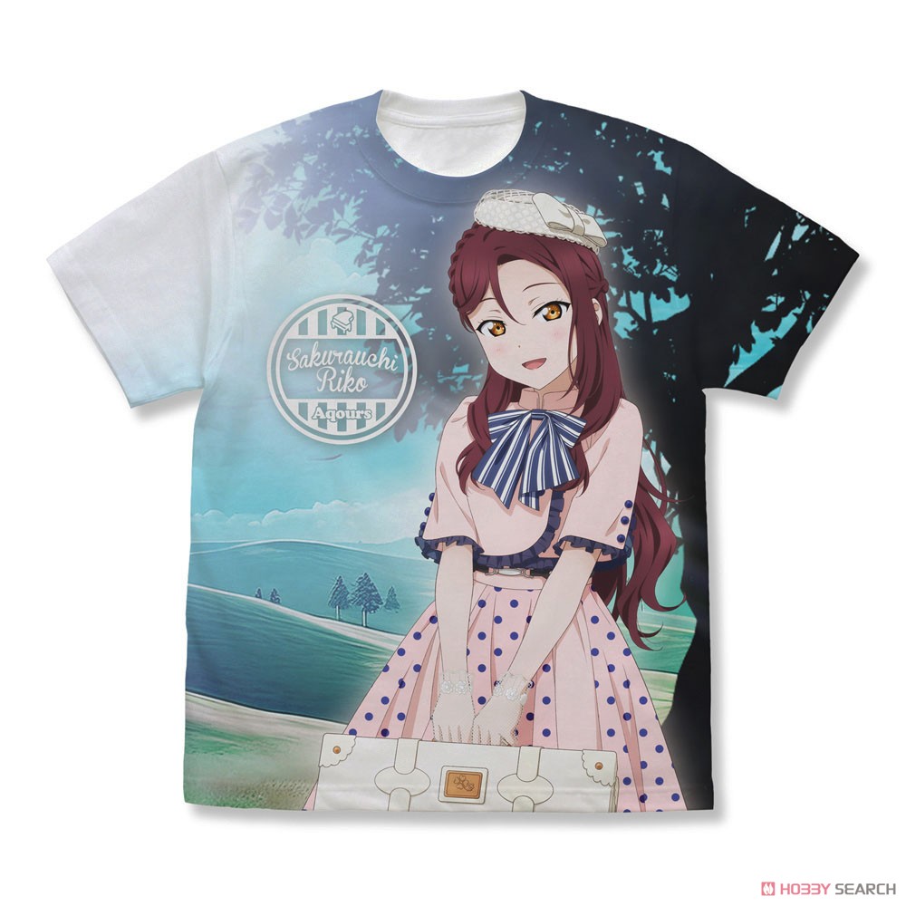 描き下ろし 桜内梨子 フルグラフィックTシャツ ソロコンサートver./WHITE-S 2