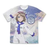 描き下ろし 渡辺 曜 フルグラフィックTシャツ ソロコンサートver./WHITE-XL 1