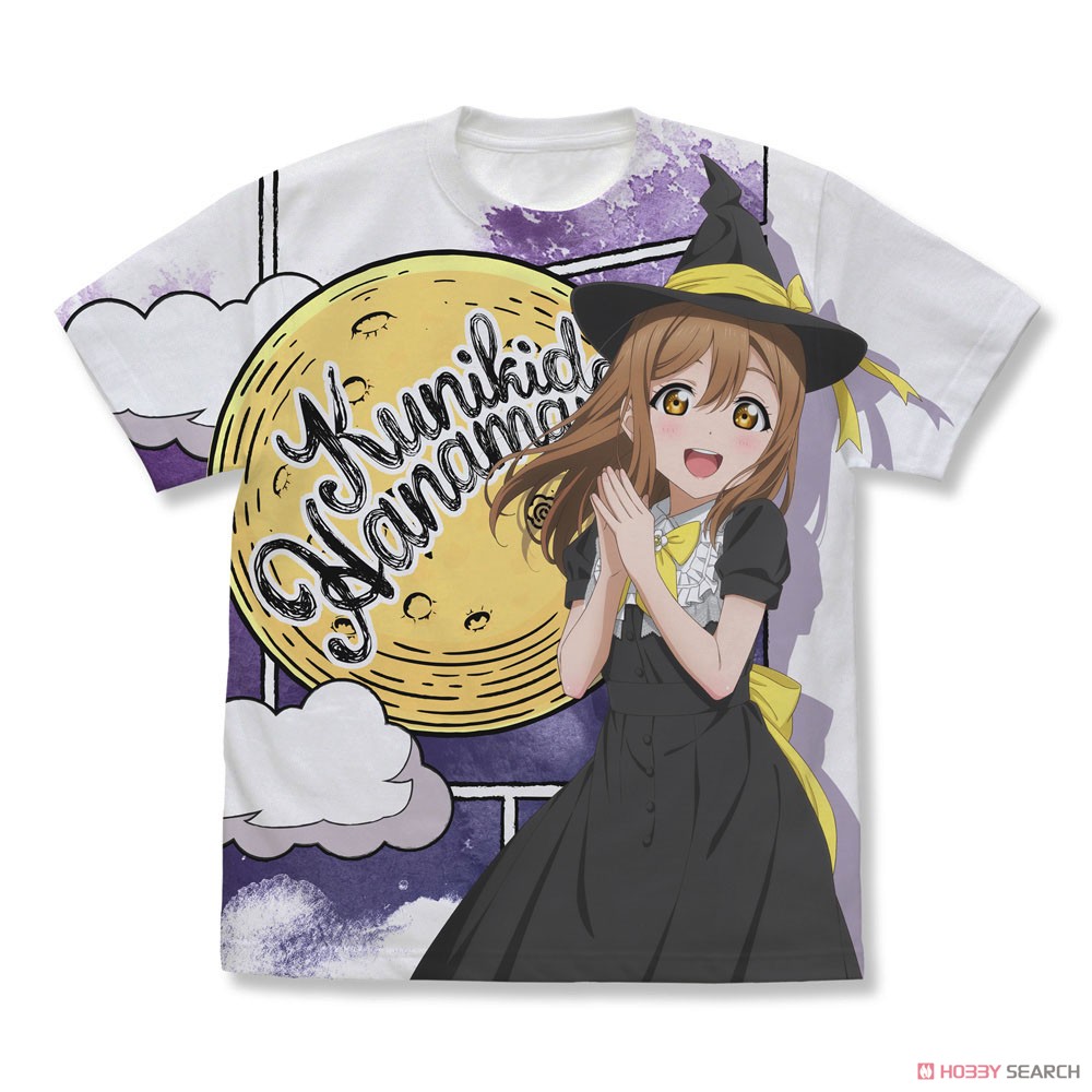 描き下ろし 国木田花丸 フルグラフィックTシャツ ソロコンサートver./WHITE-L 2