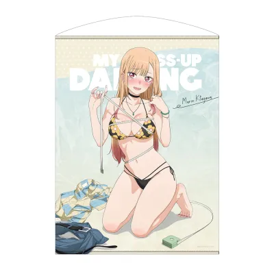 描き下ろし 喜多川海夢 100cmタペストリー ドキドキの採寸Ver.