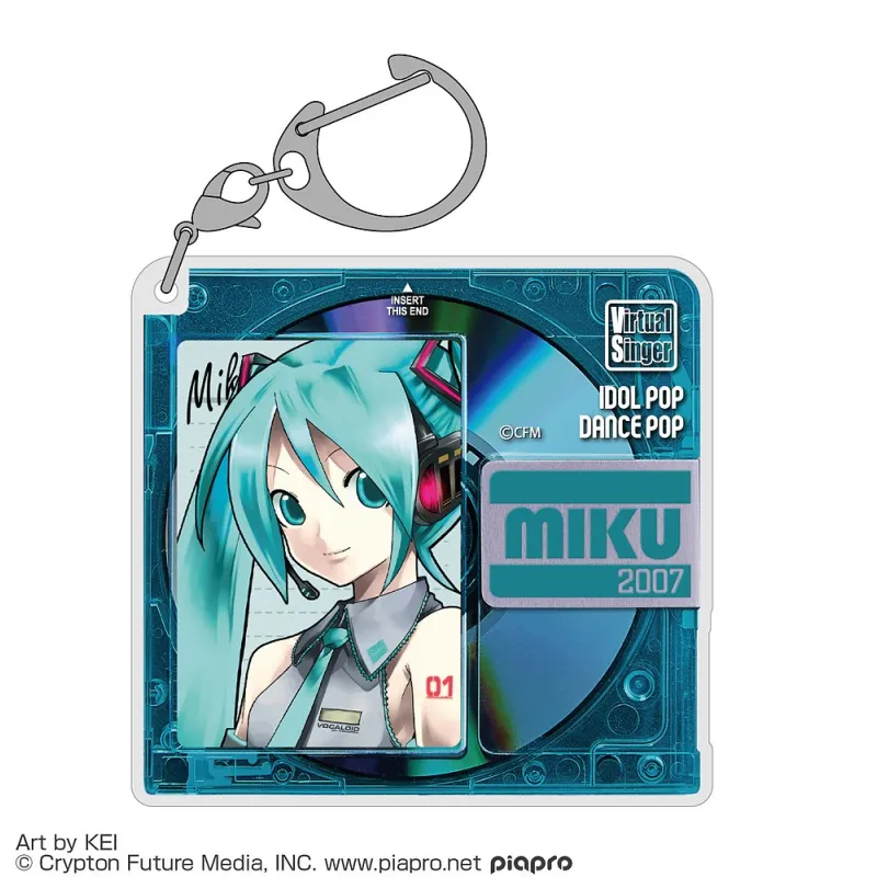 初音ミク アクリルマルチキーホルダー