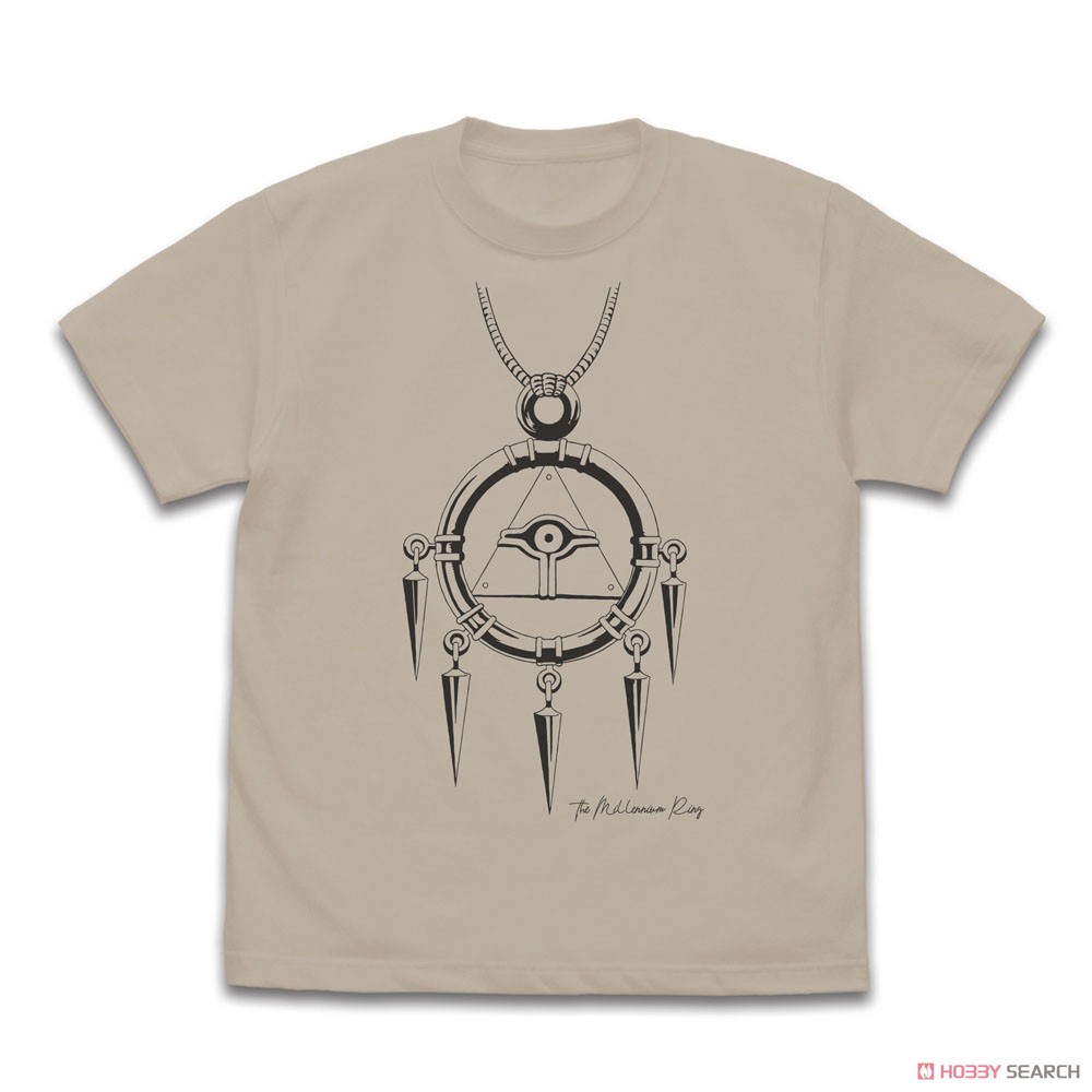 千年リング Tシャツ/LIGHT BEIGE-L