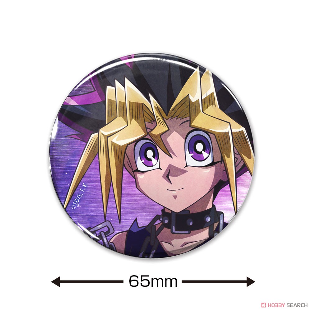 描き下ろし 武藤遊戯 65mm缶バッジ オフモードの決闘者Ver. 2