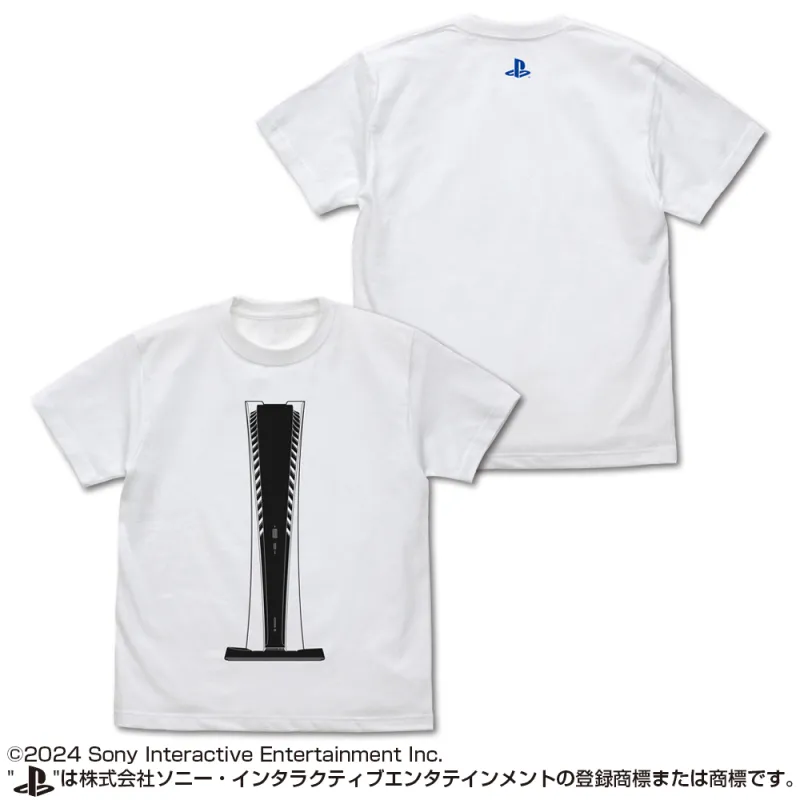 Tシャツ for PlayStation 5/WHITE-L