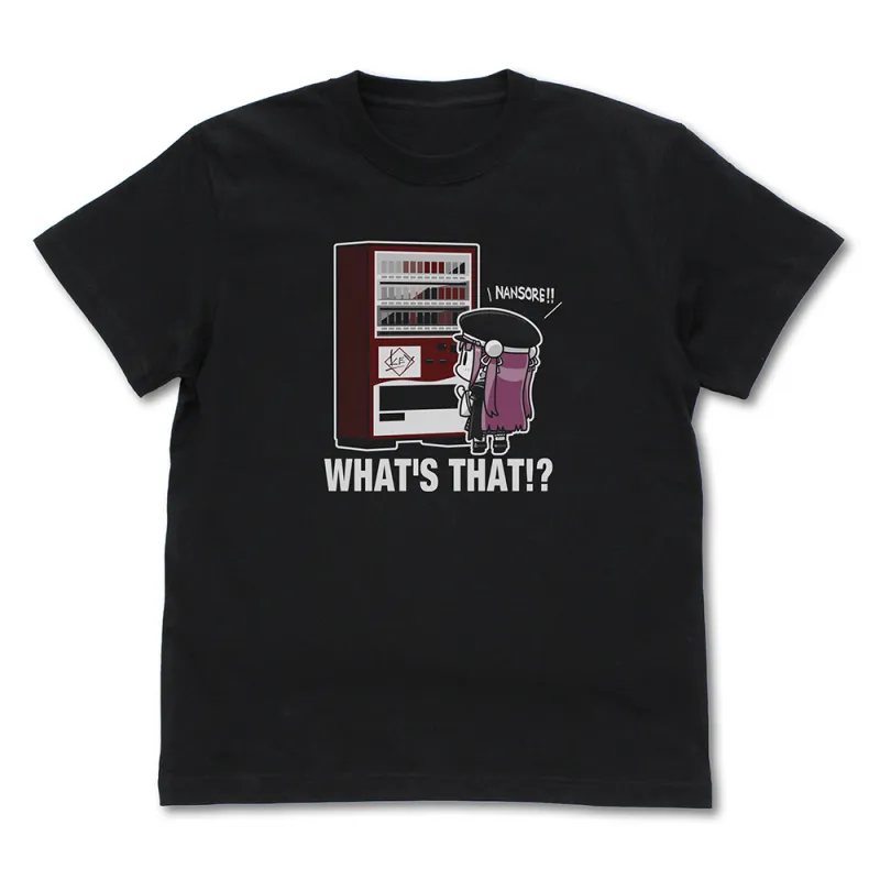 おタマさんの「ディスイズ自販機!!」 Tシャツ/BLACK-M