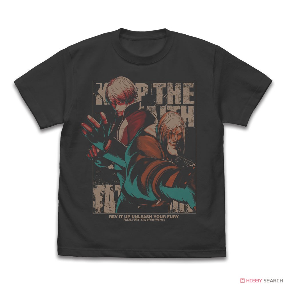 餓狼伝説 City of the Wolves Tシャツ/SUMI-XL 2