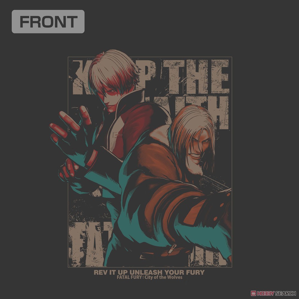 餓狼伝説 City of the Wolves Tシャツ/SUMI-XL 3