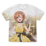 描き下ろし 星空 凛 フルグラフィックTシャツ パーティードレス2024/WHITE-L 1
