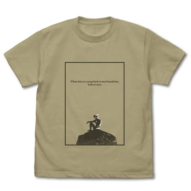 たたずむウルトラマンゼロ Tシャツ/SAND KHAKI-S
