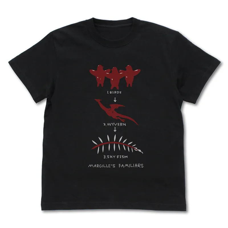 マルシルの使い魔 Tシャツ/BLACK-L