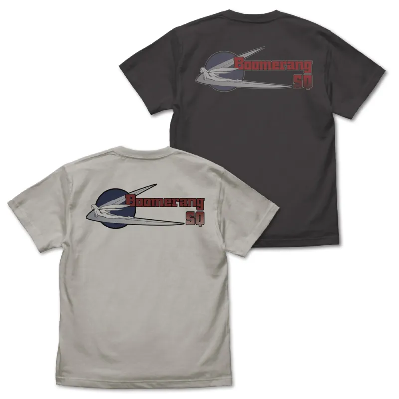ブーメランSQ Tシャツ/LIGHT GRAY-S