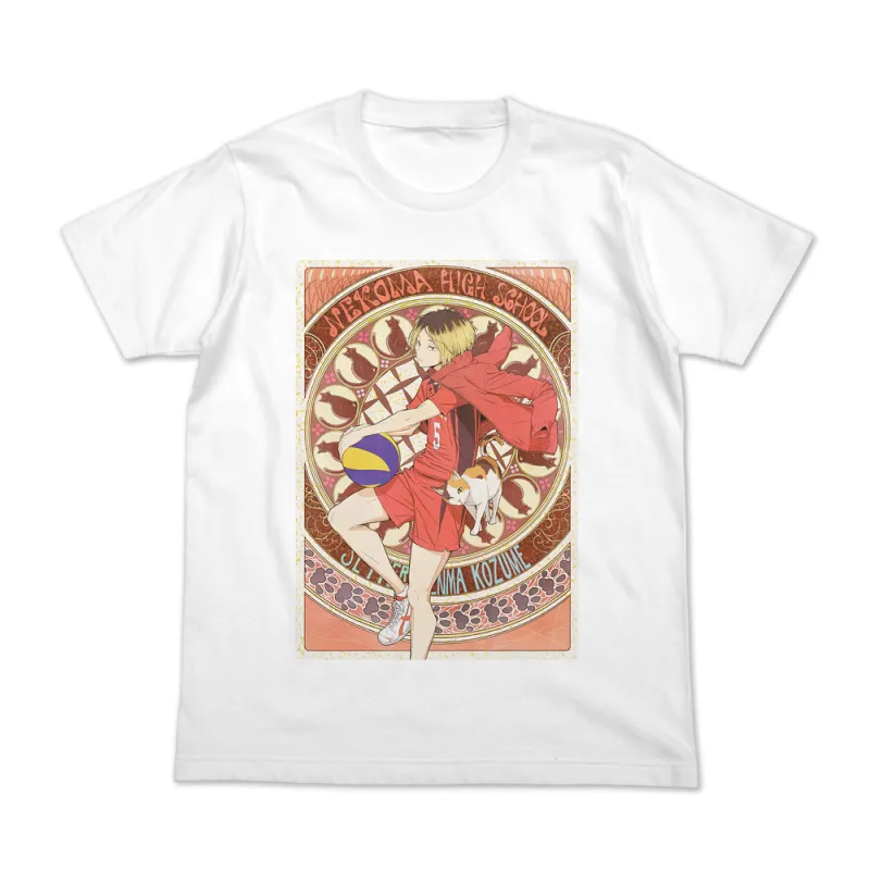 孤爪研磨 フルカラーTシャツ 飛翔Ver./WHITE-L