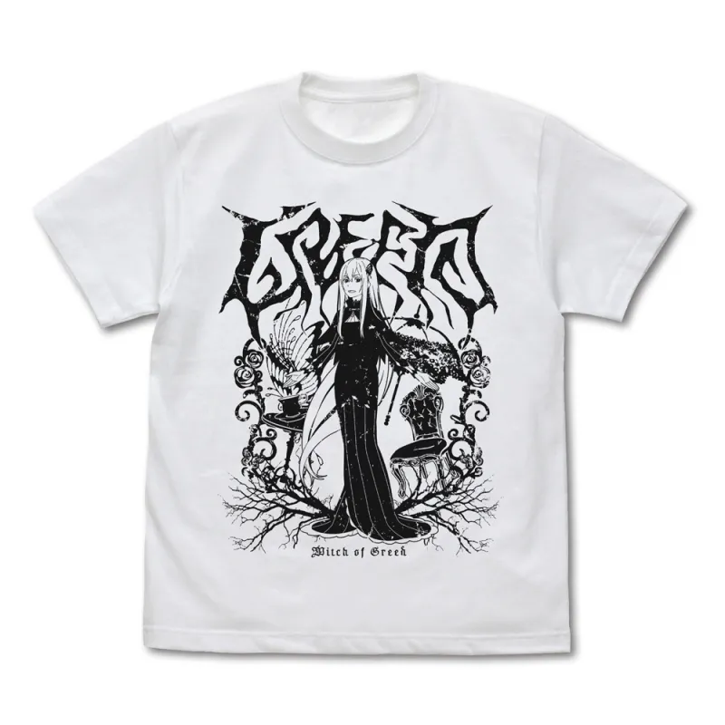 強欲の魔女 エキドナ Tシャツ/WHITE-XL