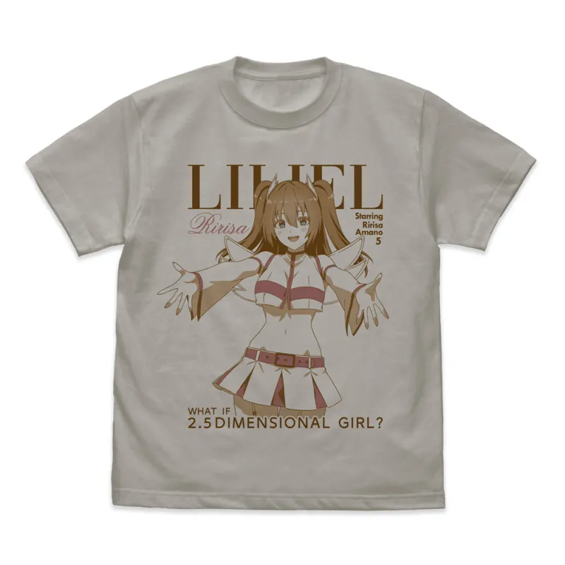 リリエル 天使空挺隊ver. Tシャツ/LIGHT GRAY-L