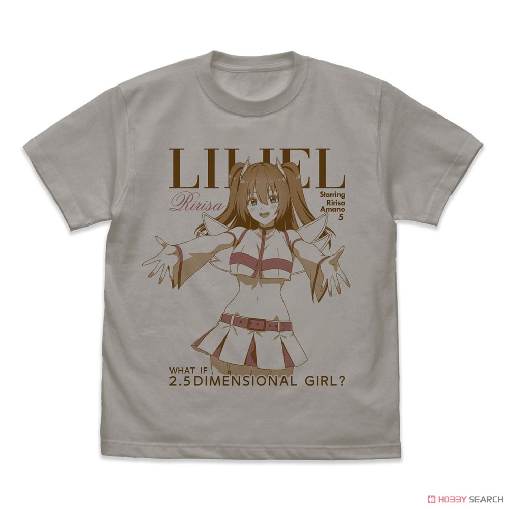 リリエル 天使空挺隊ver. Tシャツ/LIGHT GRAY-L 2