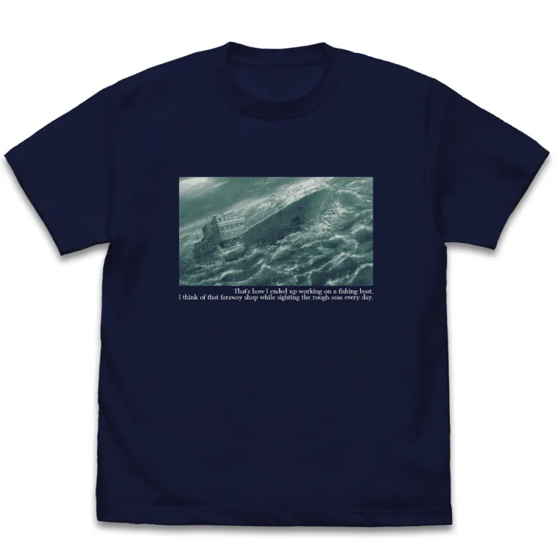 漁船 Tシャツ/NAVY-XL