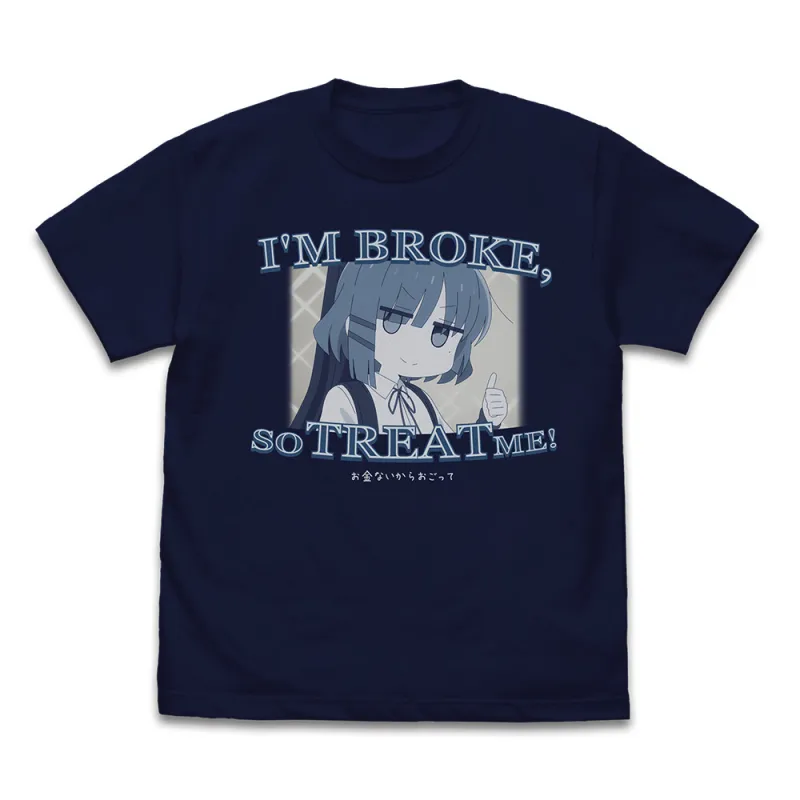 山田リョウの｢お金ないからおごって｣ Tシャツ/NAVY-M