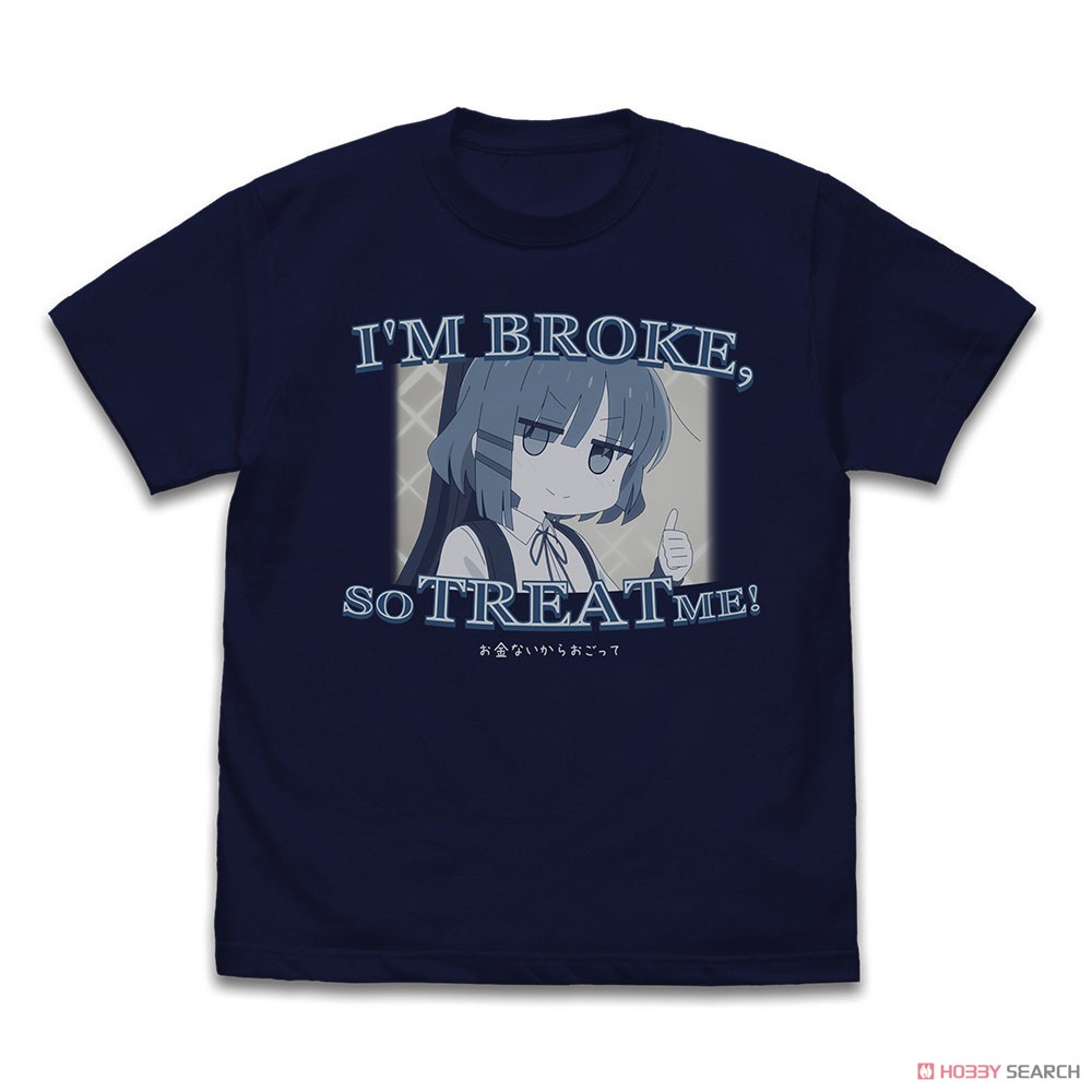 山田リョウの｢お金ないからおごって｣ Tシャツ/NAVY-XL 2