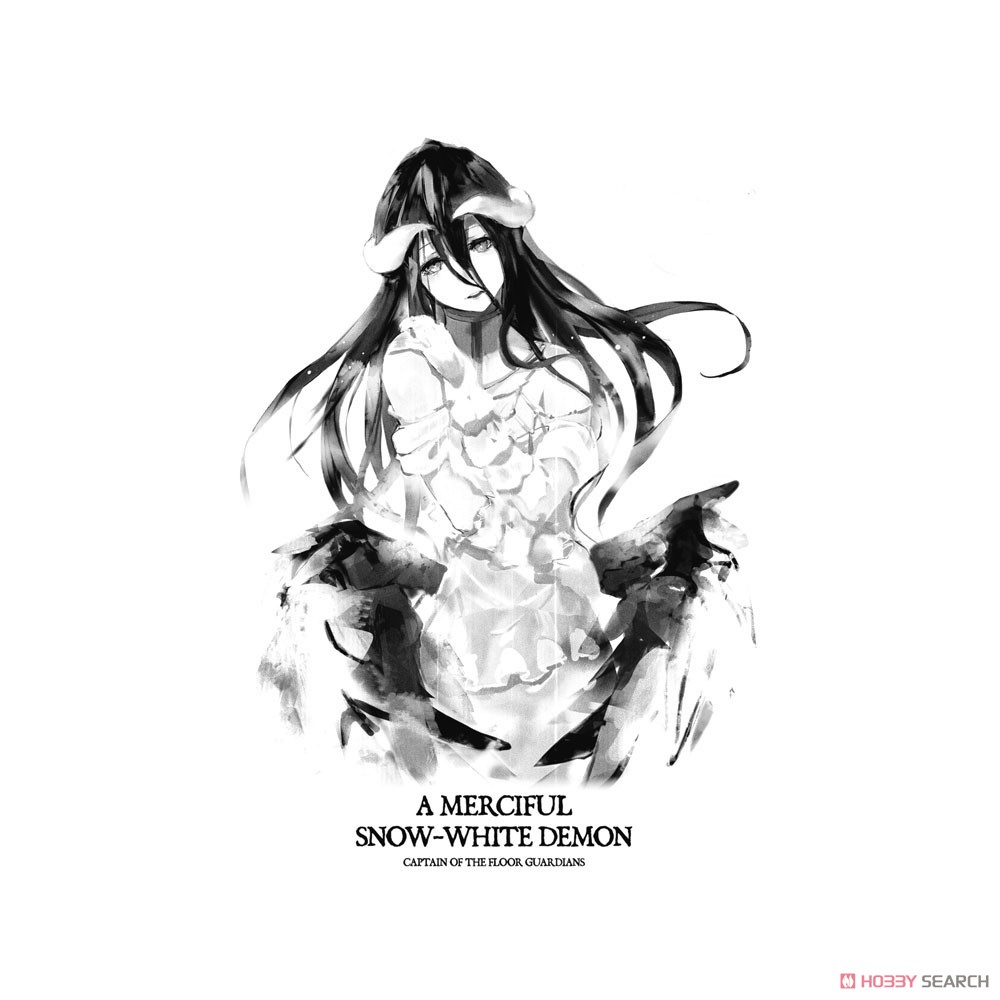 アルベド Tシャツ 慈悲深き純白の悪魔 Ver./WHITE-S 3