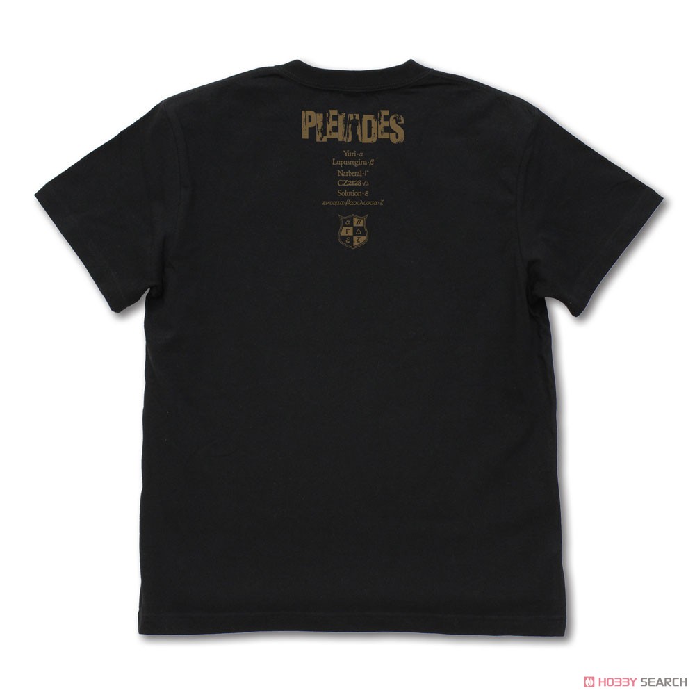 戦闘メイド隊《プレアデス》Tシャツ/BLACK-S 3
