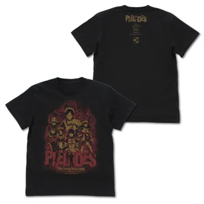 戦闘メイド隊《プレアデス》Tシャツ/BLACK-L