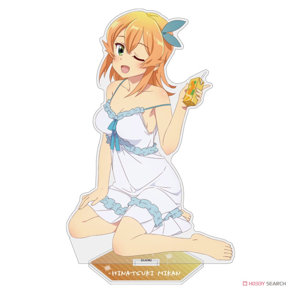 描き下ろし 陽夏木ミカン アクリルスタンド(大) お泊りVer. 2