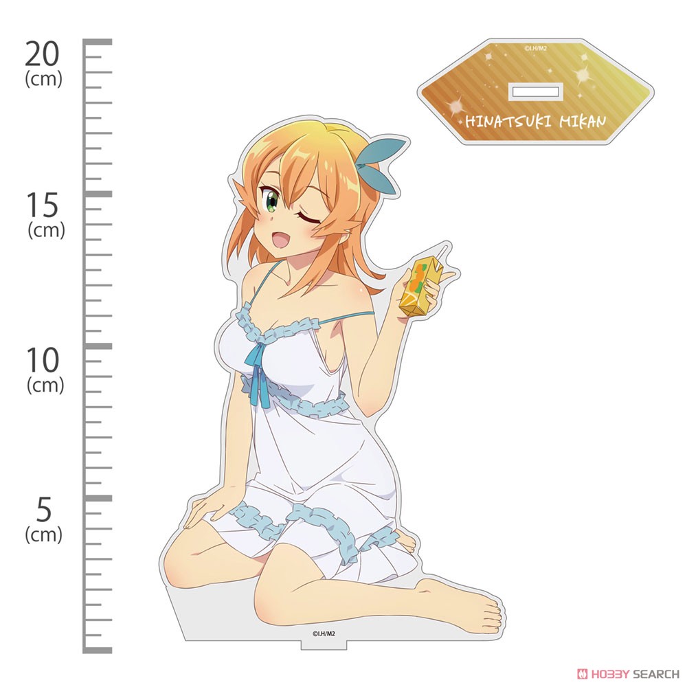 描き下ろし 陽夏木ミカン アクリルスタンド(大) お泊りVer. 3