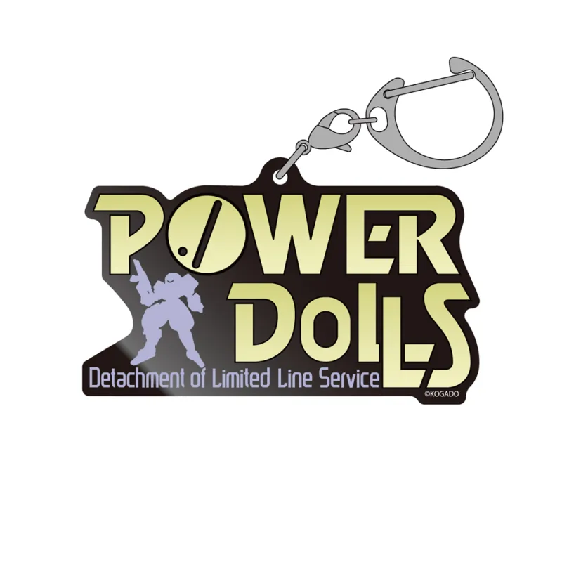 POWER DoLLS ロゴ アクリルマルチキーホルダー