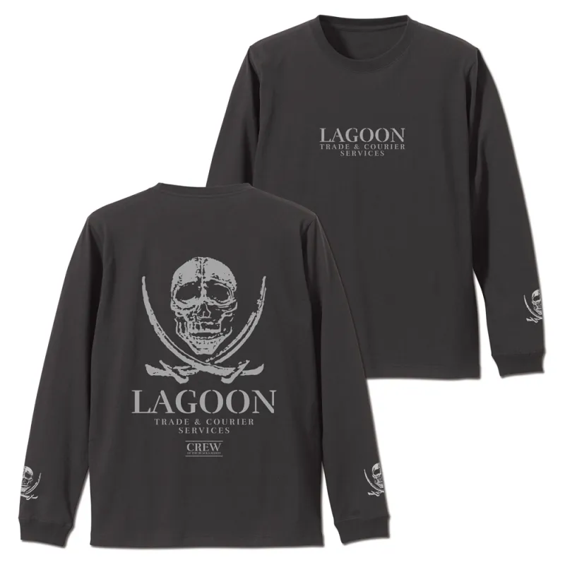 ラグーン商会 袖リブロングスリーブTシャツ/SUMI-S