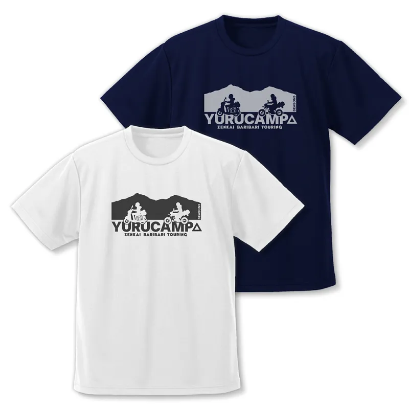 リン・綾乃ツーリング ドライTシャツ/WHITE-S