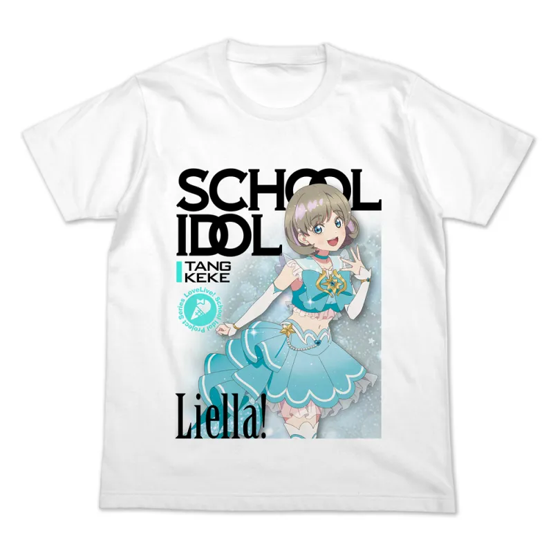 唐 可可 フルカラーTシャツ オフィシャルカードゲームVer./WHITE-XL