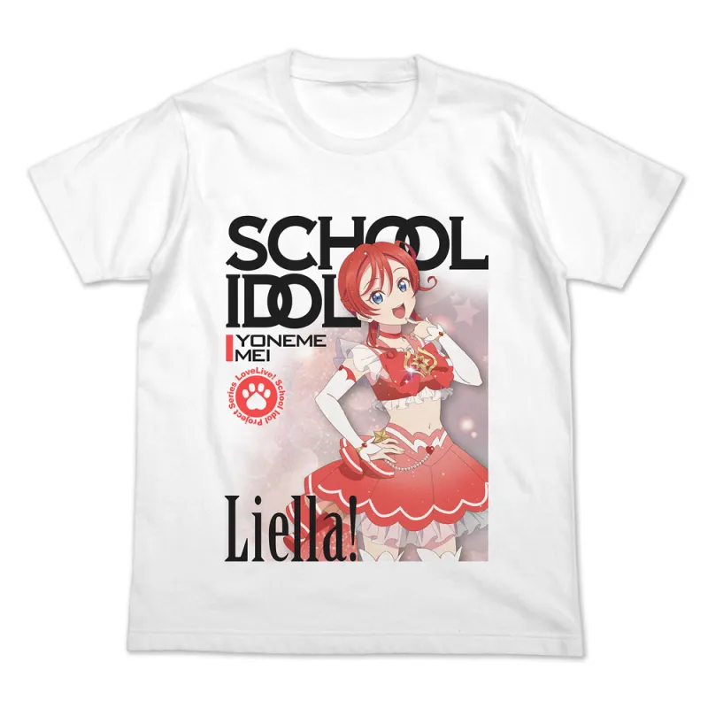 米女メイ フルカラーTシャツ オフィシャルカードゲームVer./WHITE-S