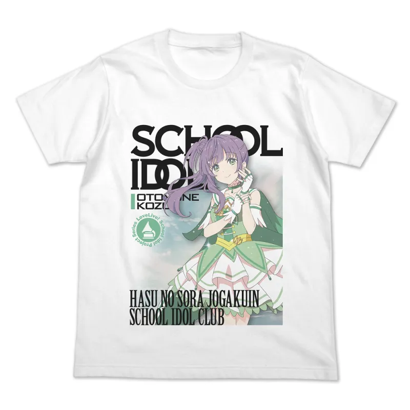 乙宗 梢 フルカラーTシャツ オフィシャルカードゲームVer./WHITE-M
